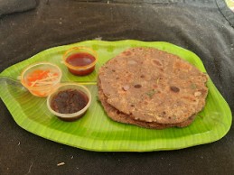 RAGI FLOUR MISSI ROTI RECIPE